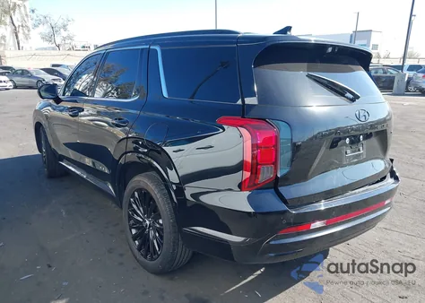 2025 Hyundai Palisade Calligraphy Night Edition из США, поврежденный, VIN KM8R7DGE1SU920125